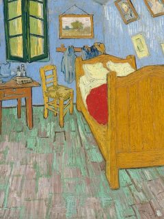 Bedroom in Arles by Vincent van Gogh verison 2