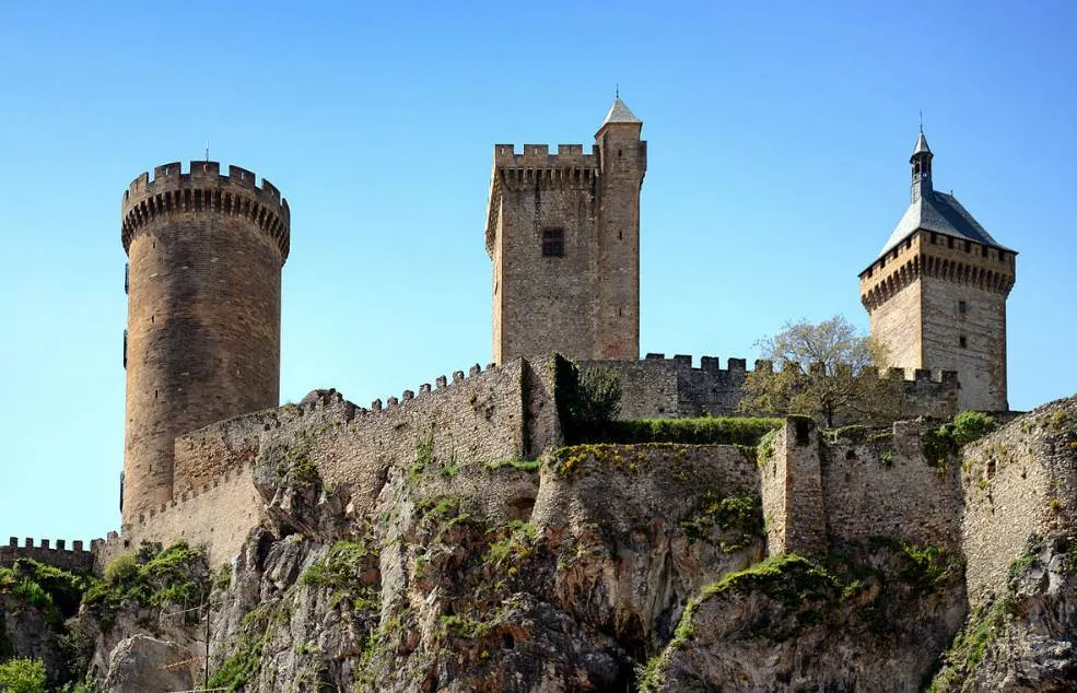 Chateau de Foix fortifications
