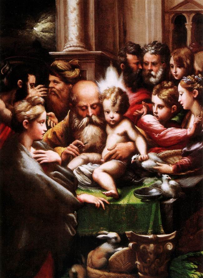 Circumcision of Jesus by Parmigianino