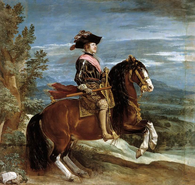 Equestrian Portrait of Philip IV Velazquez