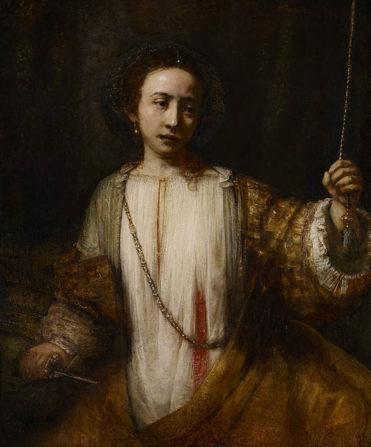 Lucretia by Rembrandt van Rijn Minneapolis Museum of Art