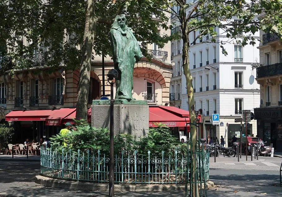 Monument to Balzac in Paris