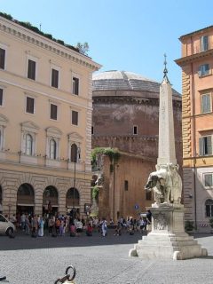 Piazza della Minerva Elephant and Obelisk