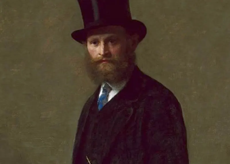 Portrait of Edouard Manet in 1867