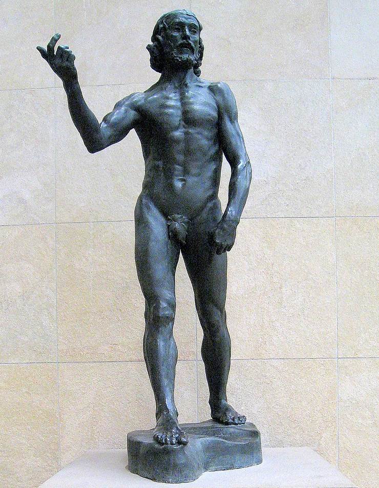 Saint John the Baptist by Rodin