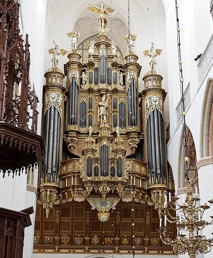 Stellwagen organ in the Marienkirche