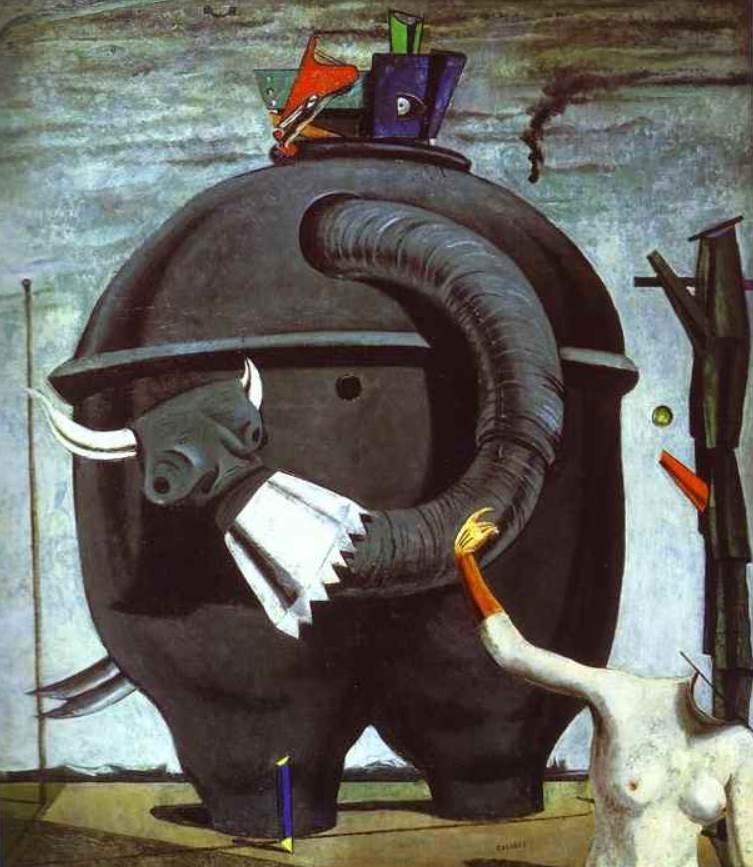 The Elephant Celebes by Max Ernst