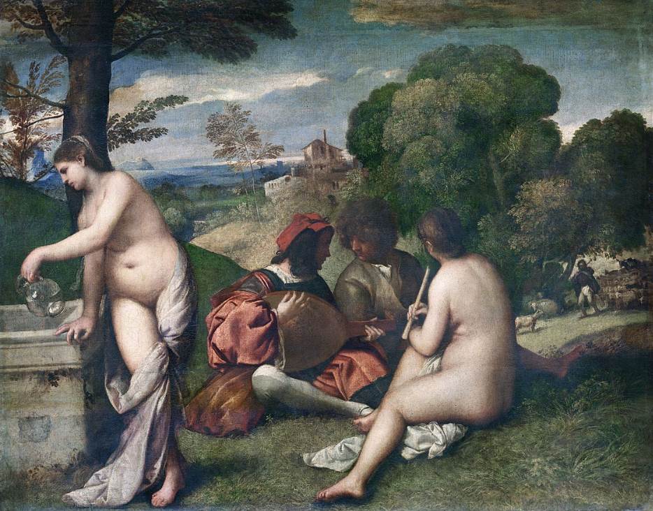 The Pastoral Concert by Titian