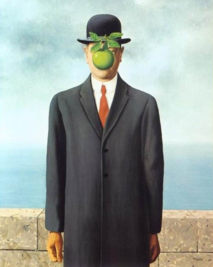 The Son of Man by René Magritte