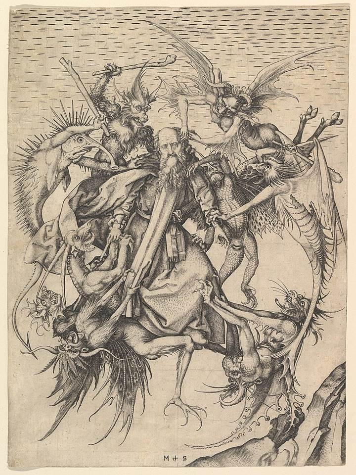 The Torment of Saint Anthony Engraving