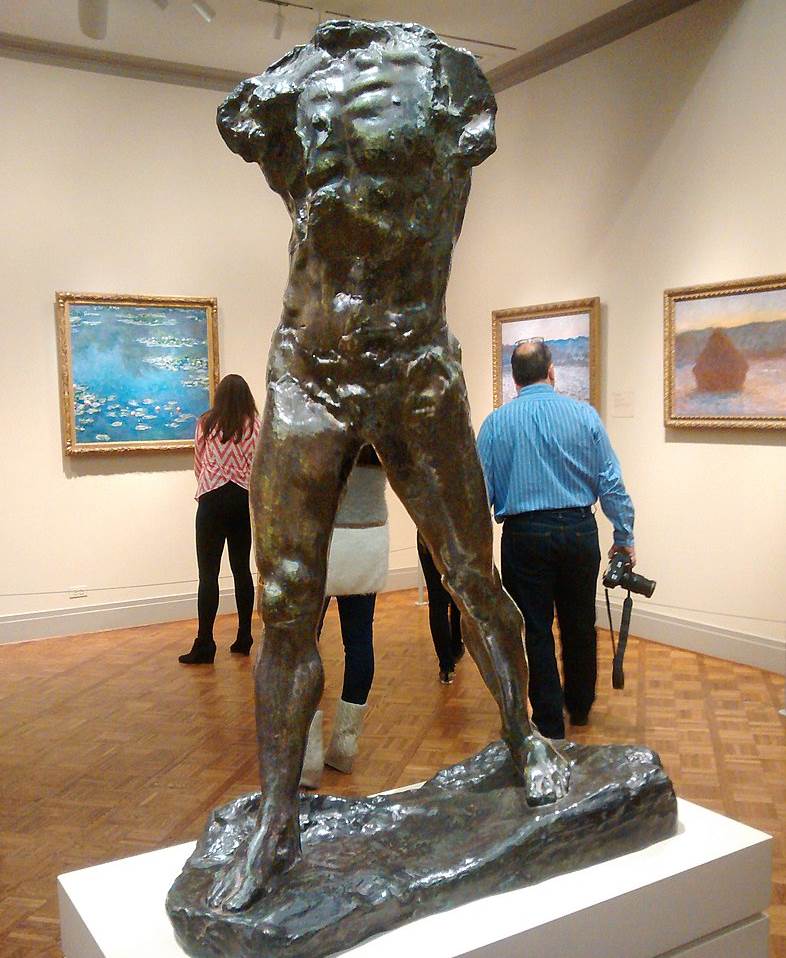 The Walking Man Rodin Chicago