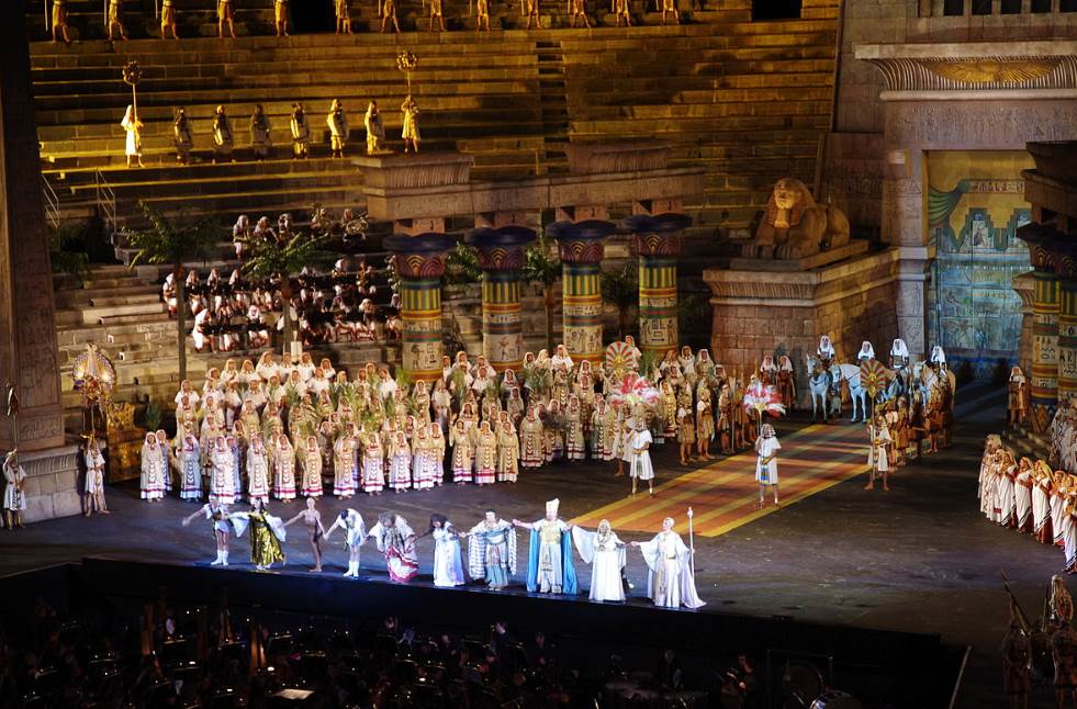 Verona arena opera performance