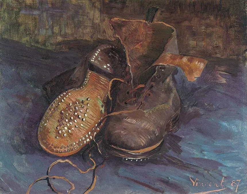 A Pair of Boots by Vincent van Gogh