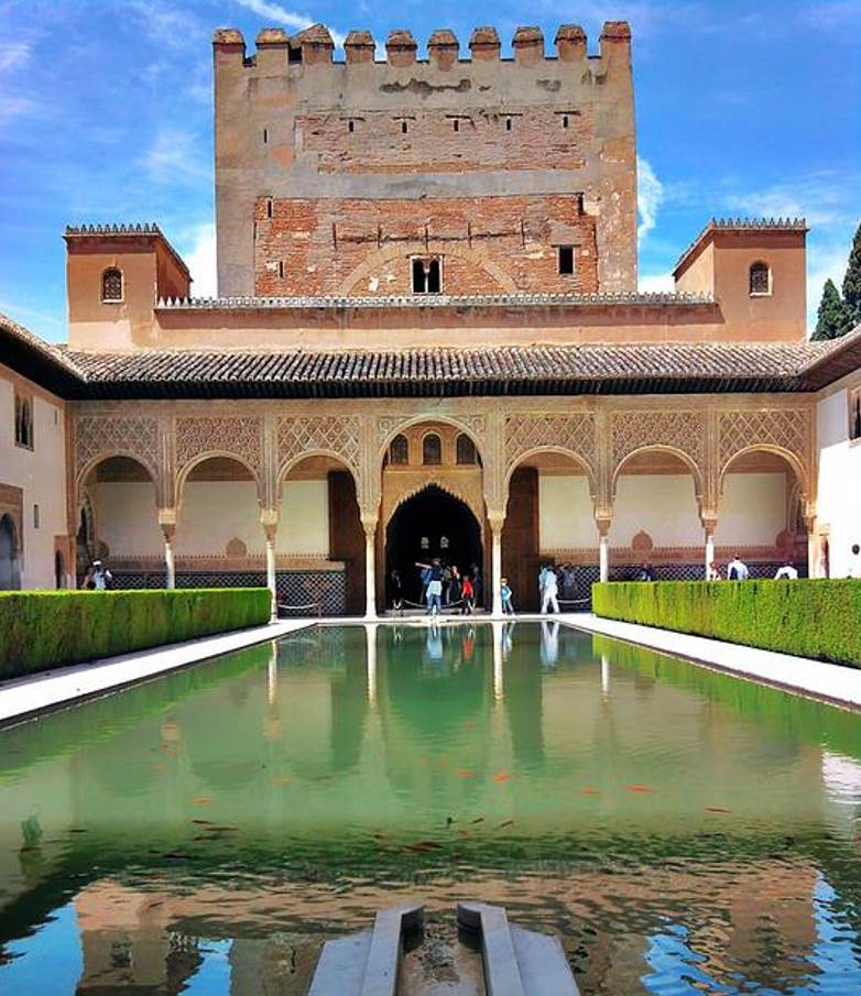 Alhambra Islamic Courtyard