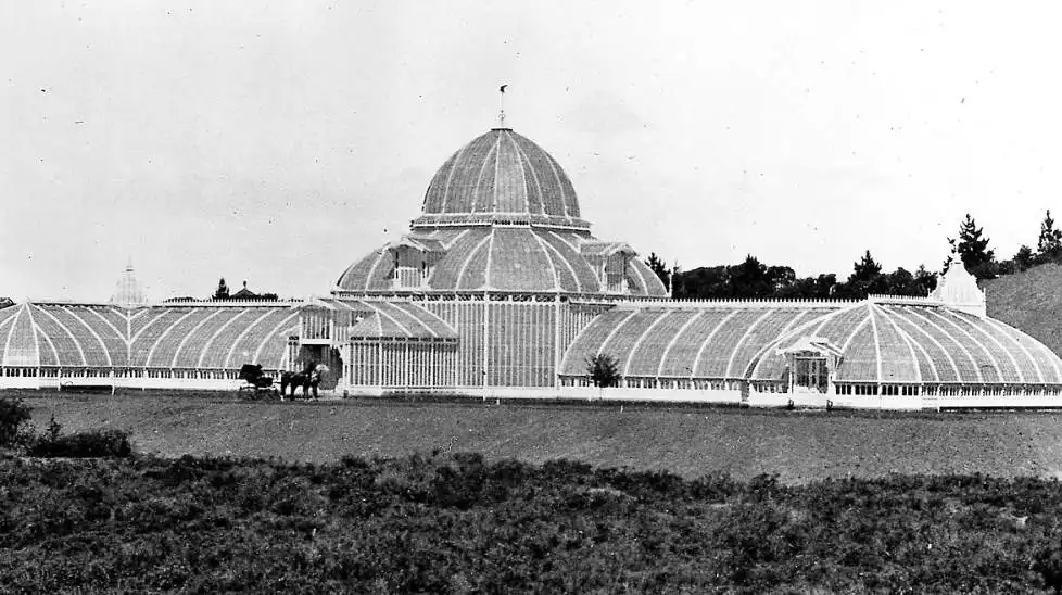 Conservatory of Flowers in 1879