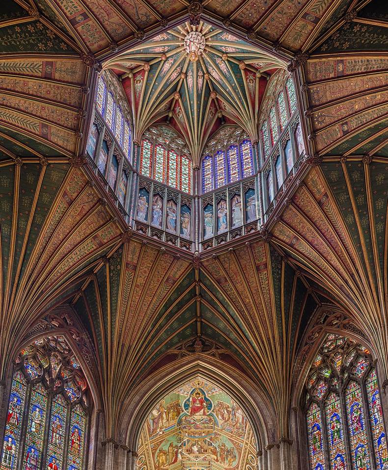Ely Cathedral Octagonal Tower interior