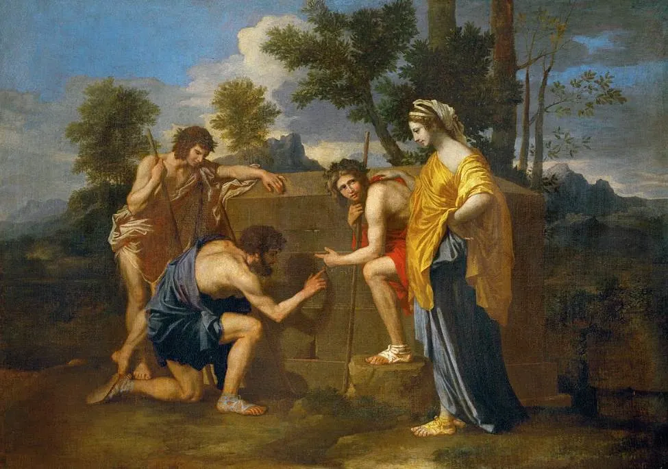 Et in Arcadia ego by Nicolas Poussin paintings