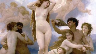 The Birth of Venus by William Adolphe Bouguereau