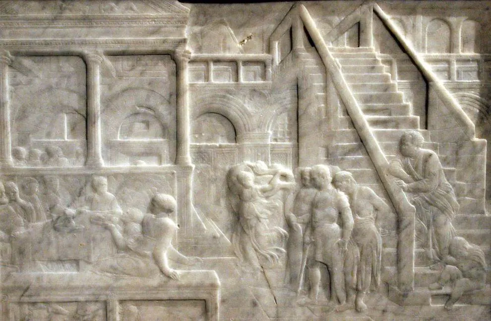 The Feast of Herod Sculpture 1435