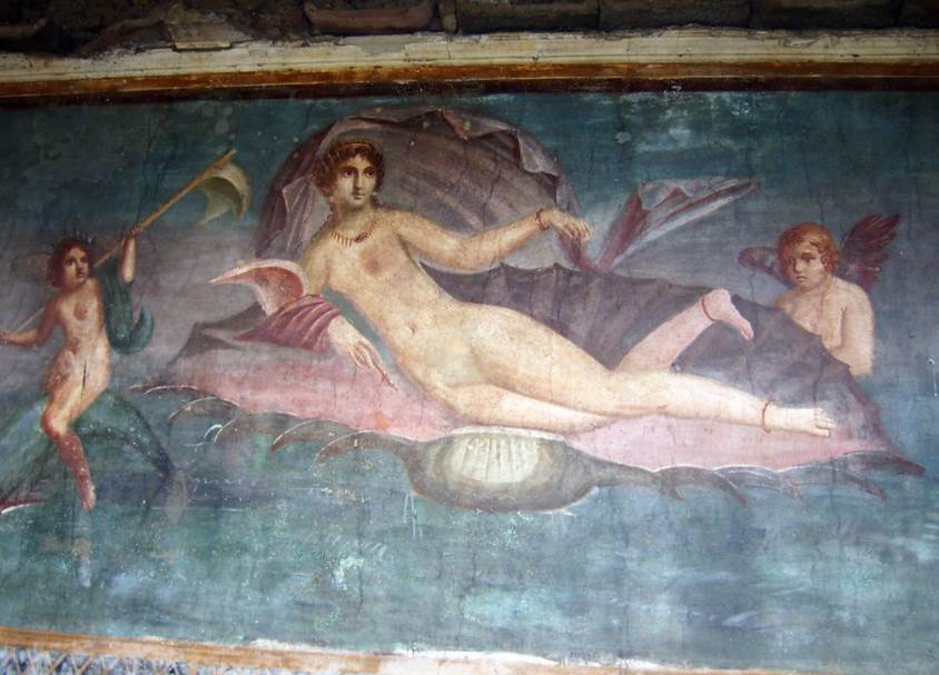 The House of Venus fresco