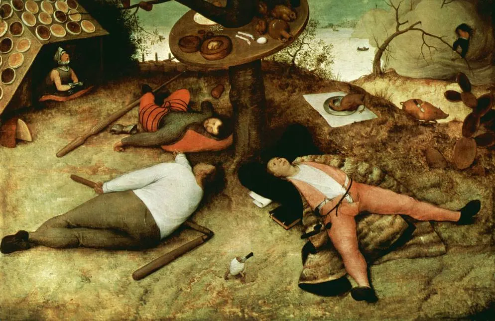 The Land of Cockaigne Pieter Bruegel the Elder Alte Pinakothek artworks