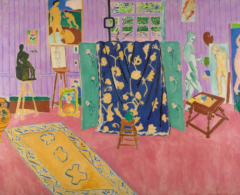 The Pink Studio by Henri Matisse