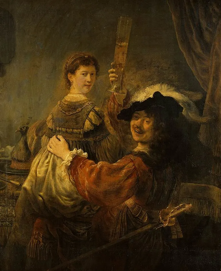 The Prodigal Son in the Brothel by Rembrandt van Rijn