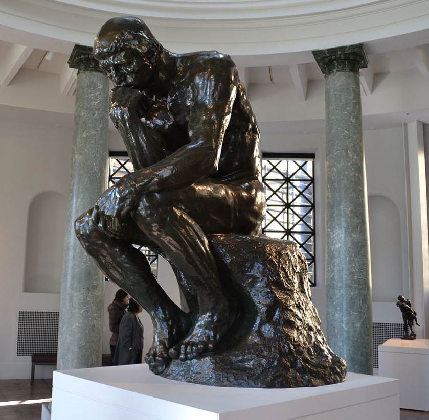 The Thinker by Rodin at the Cantor Arts Center of Stanford University