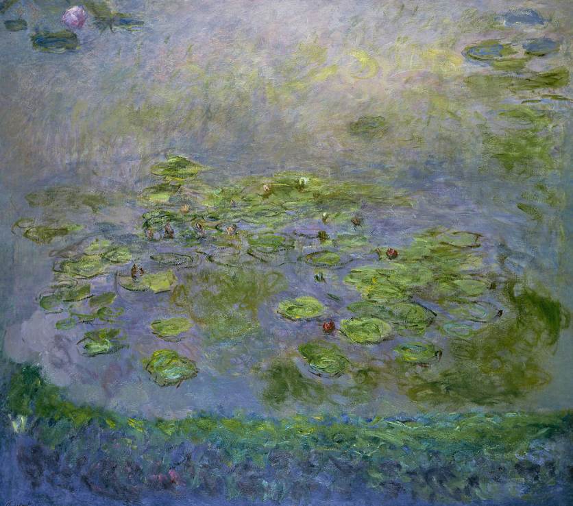 Water Lillies Claude Monet National Gallery of Australia paintings