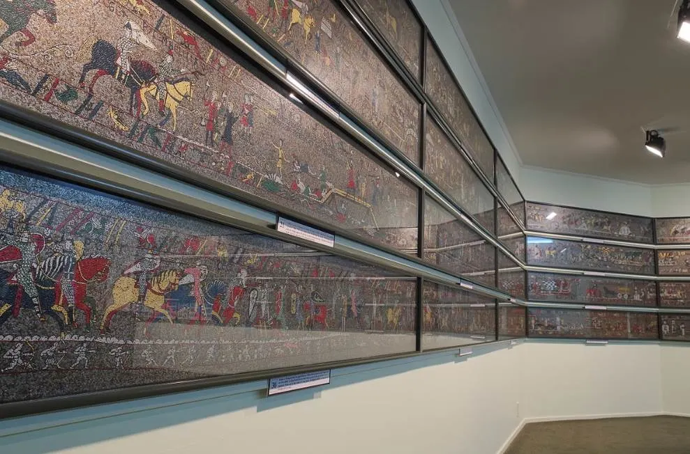 Bayeux Tapestry Mosaic in New Zealand