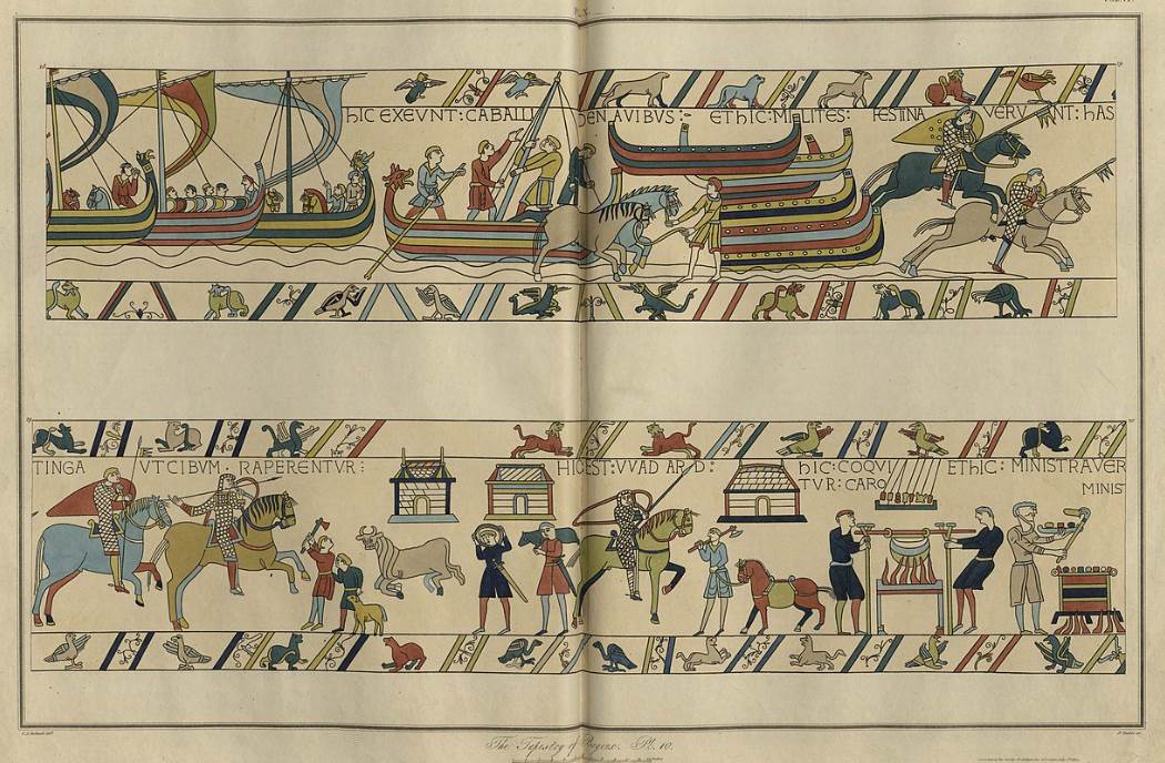 Bayeux Tapestry Norman invasion