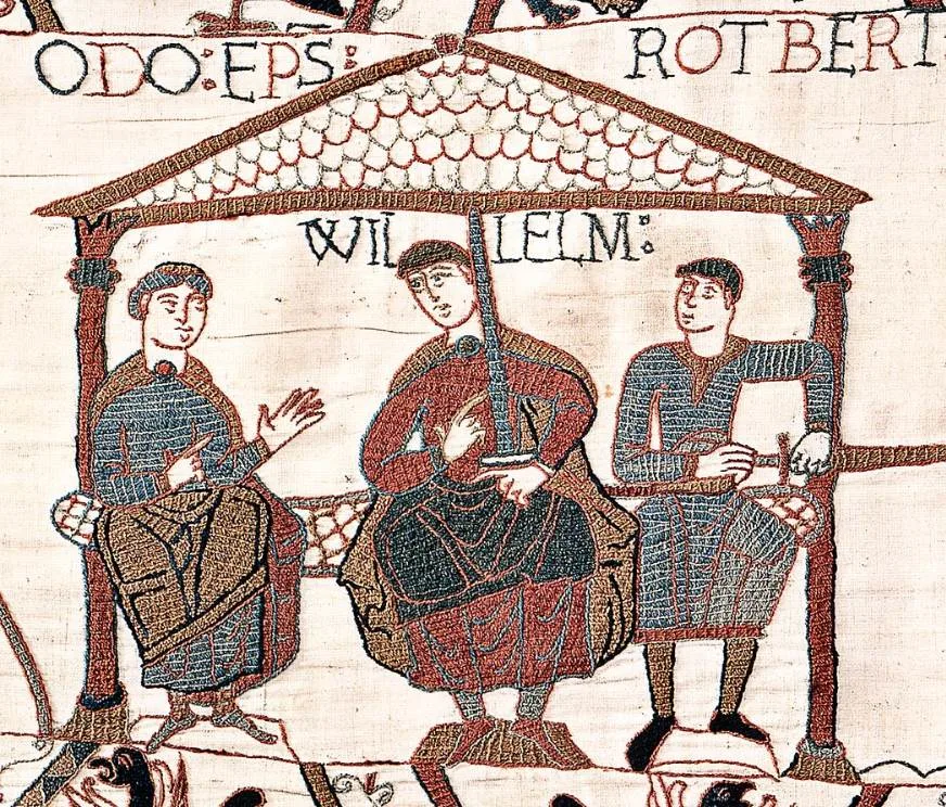 Bayeux Tapestry Odo and William