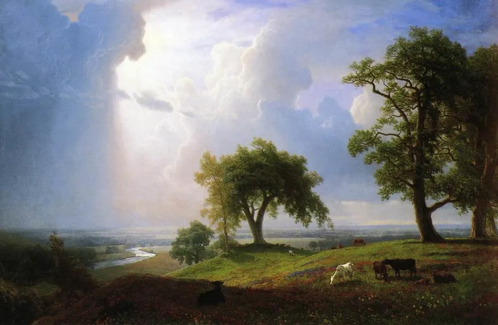 California Spring by Albert Bierstadt