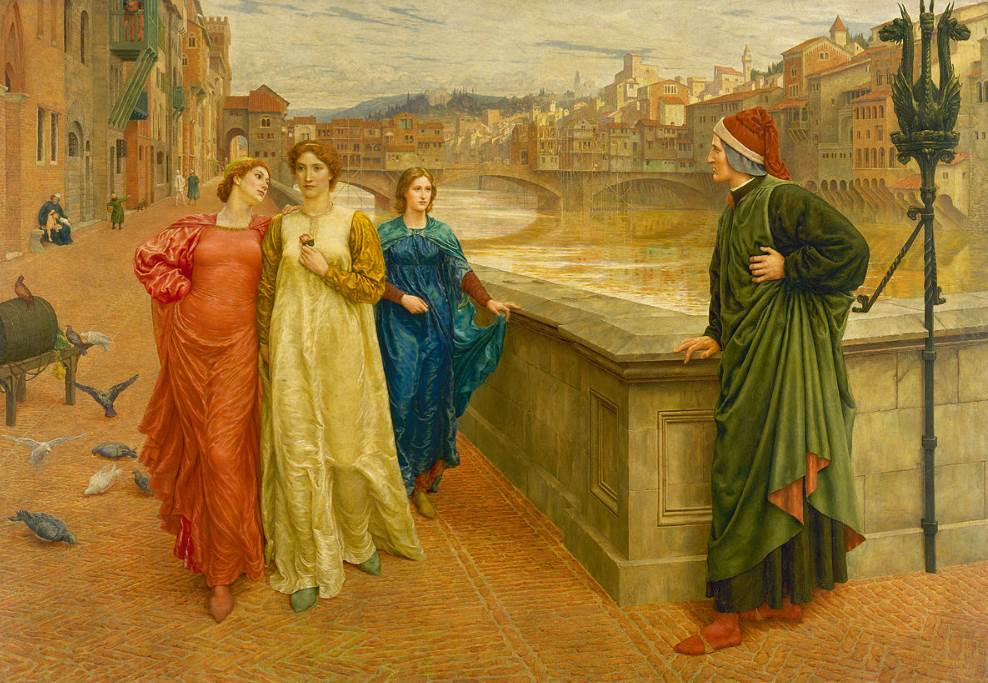Dante and Beatrice by Henry Holiday