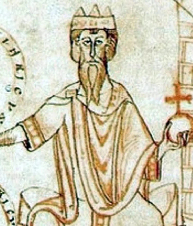 Depiction of Conrad II