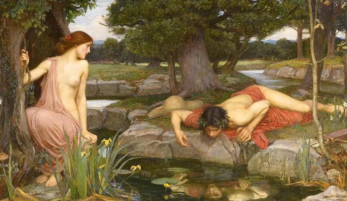 Echo and Narcissus by John William Waterhouse