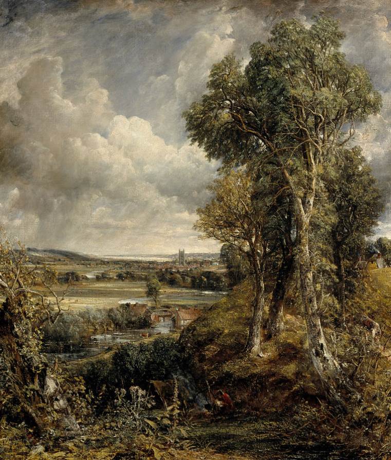Famous John Constable Paintings - The Vale of Dedham