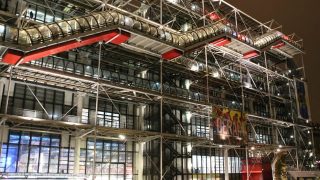 High Tech architecture Centre Pompidou