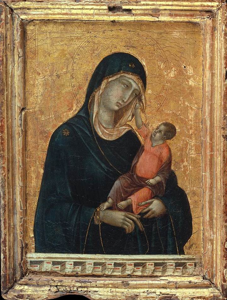 Madonna and Child by Duccio