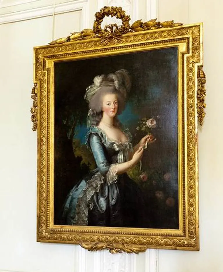 Marie Antoinette with a Rose Versailles