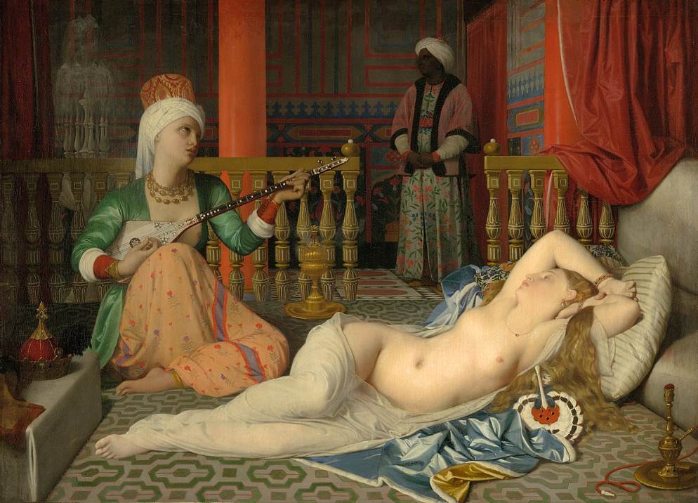 Odalisque with Slave by Jean-Auguste-Dominique Ingres