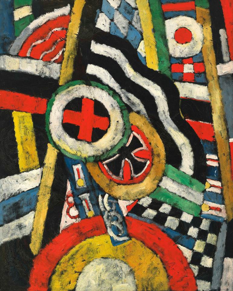 Painting, Number 5 by Marsden Hartley