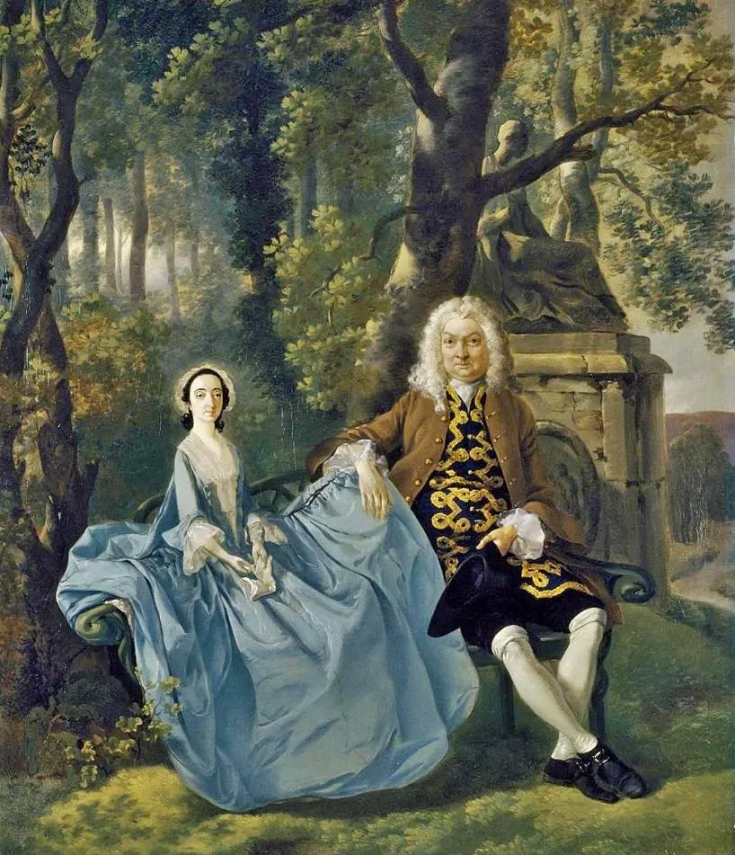 Portrait of Mr and Mrs Carter