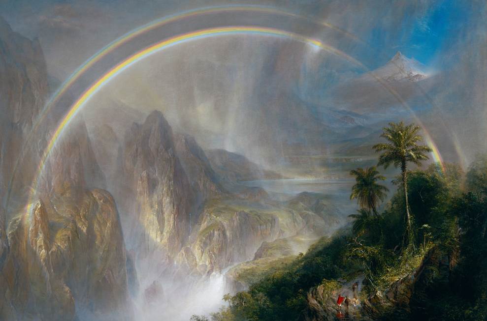Rainy Season in the Tropics by Frederic Edwin Church
