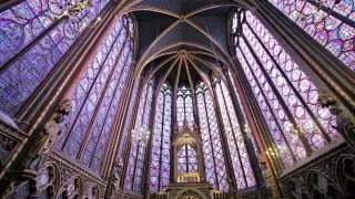 Stained Galls WIndows of Sainte Chapelle Gothic Art