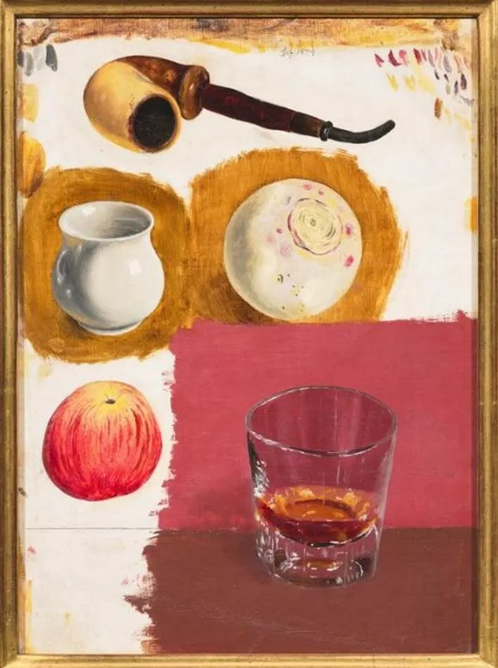 Study of a Pipe and Other Objects by William Michael Harnett