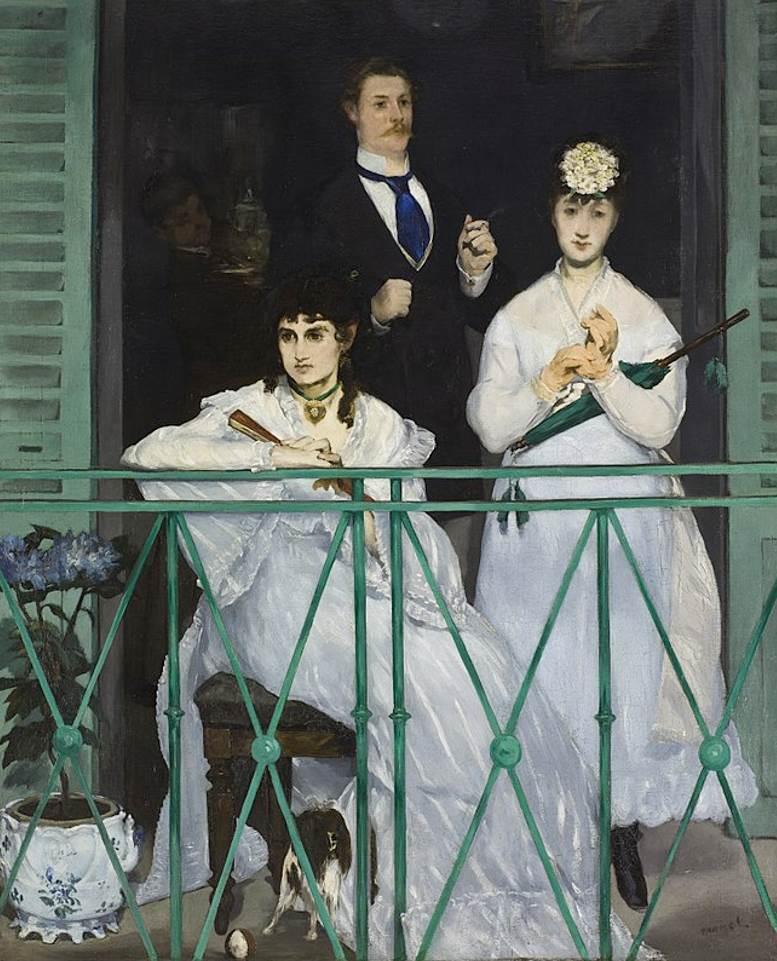 The Balcony by Édouard Manet