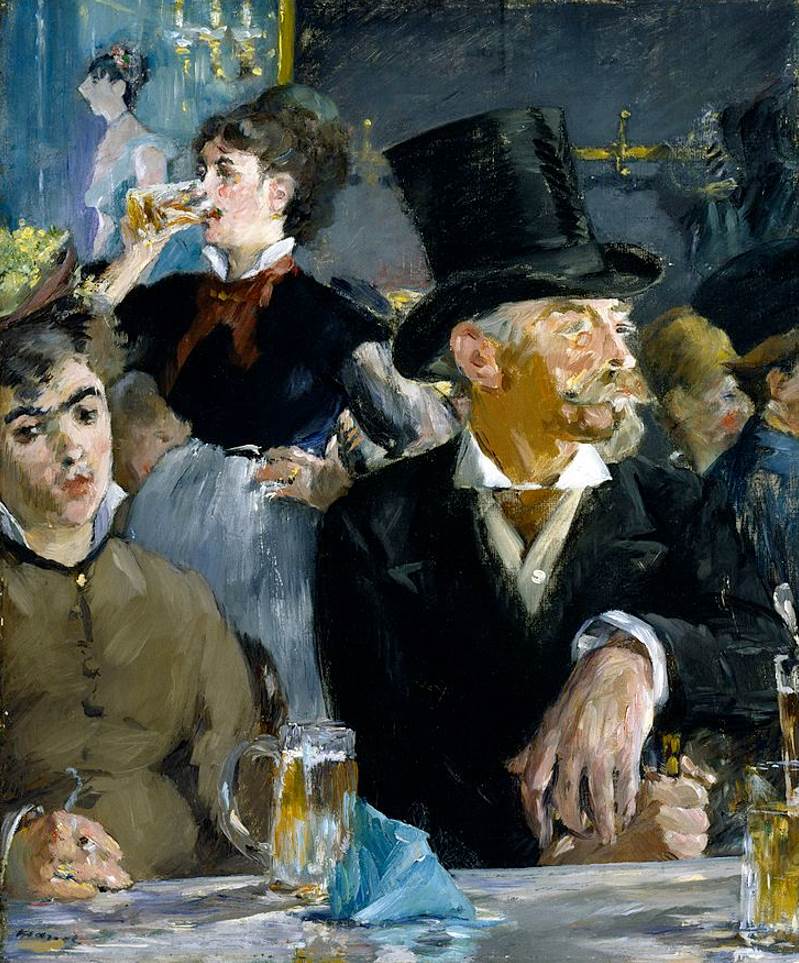The Café-Concert by Édouard Manet