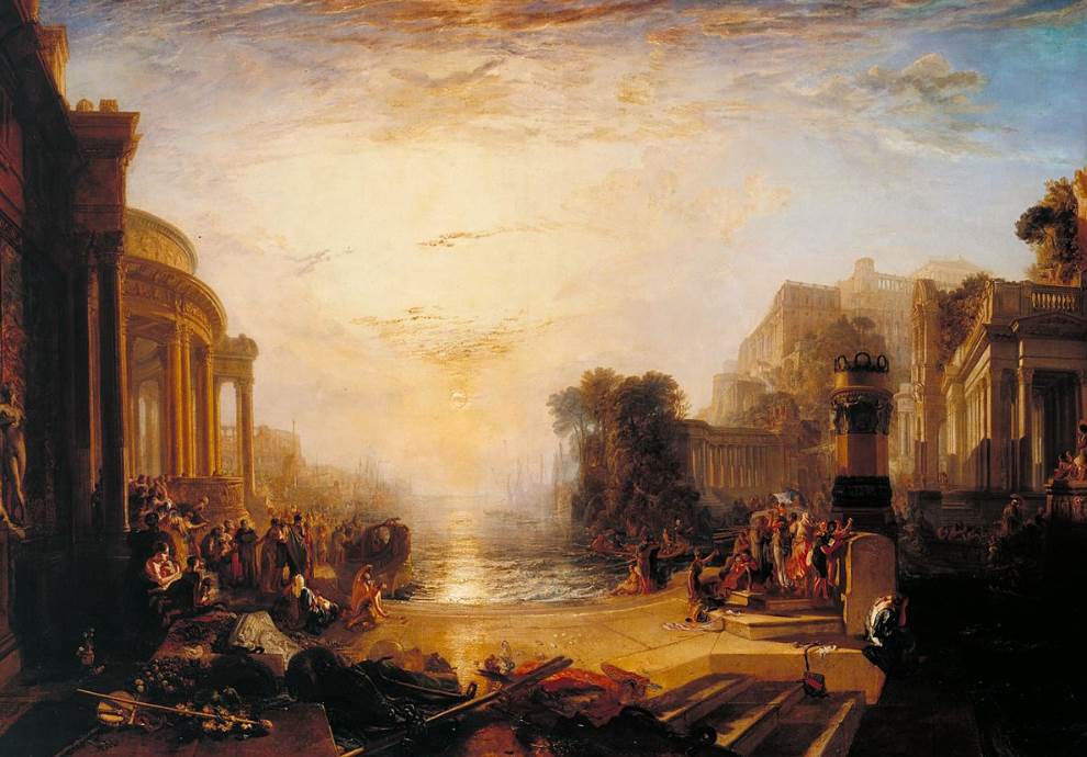 The Decline of the Carthaginian Empire by JMW Turner