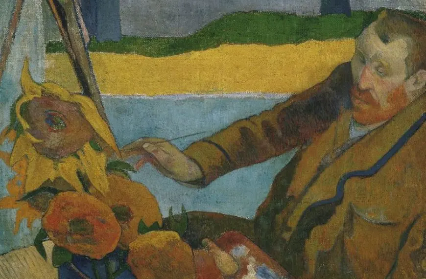 The Painter of Sunflowers by Paul Gauguin